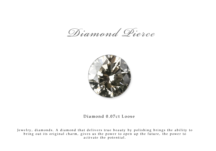 ダイヤモンド ルース 裸石 ダイヤモンド 0.07ct